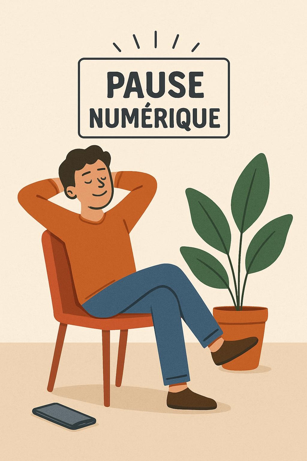 Moment de détente sans écran