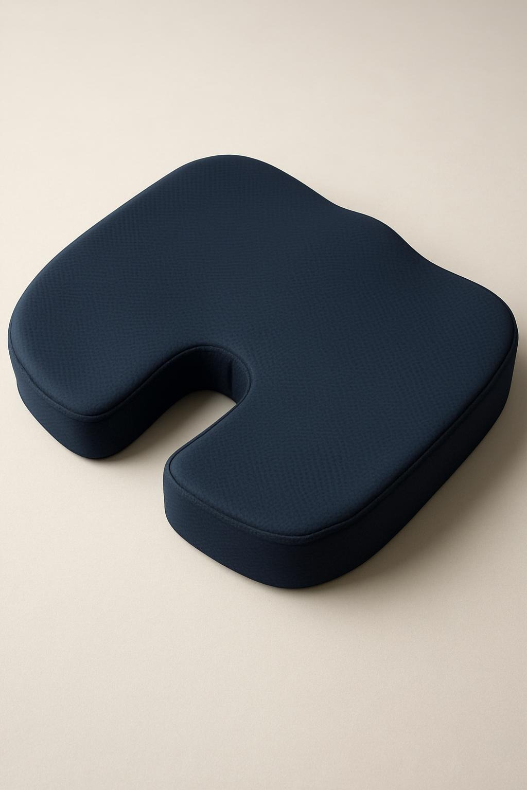 Coussin ergonomique sur chaise de bureau