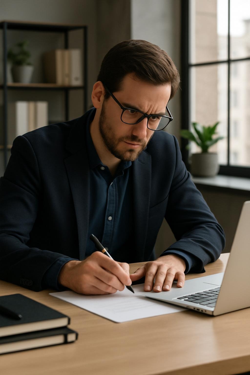 Bureau minimaliste et épuré